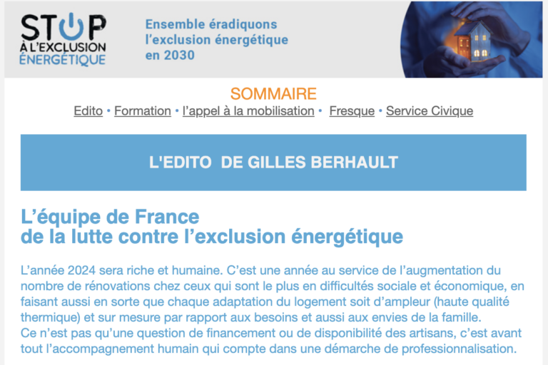 L’année 2024 sera celle de la consolidation. Nous partîmes peu nombreux en 2020, nous sommes trente dans l’équipe aujourd’hui. Une équipe formidable. Un collectif formidable.