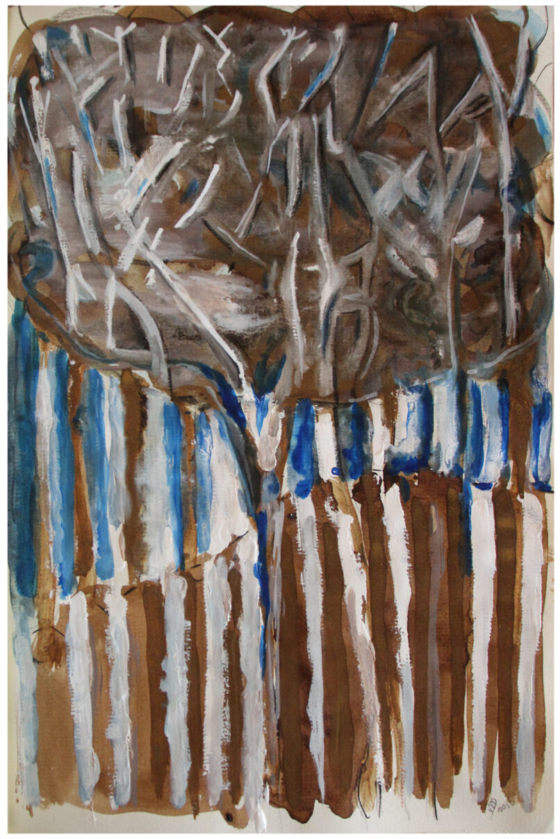 forêt d'automne, étude II